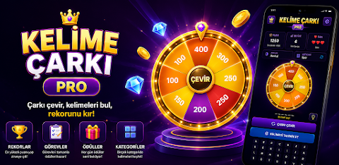 Kelime Çarkı Pro screenshot