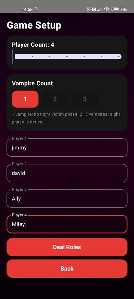 Vampire Village screenshot
