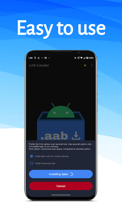 AAB Installer (AppBundle,Apks) screenshot