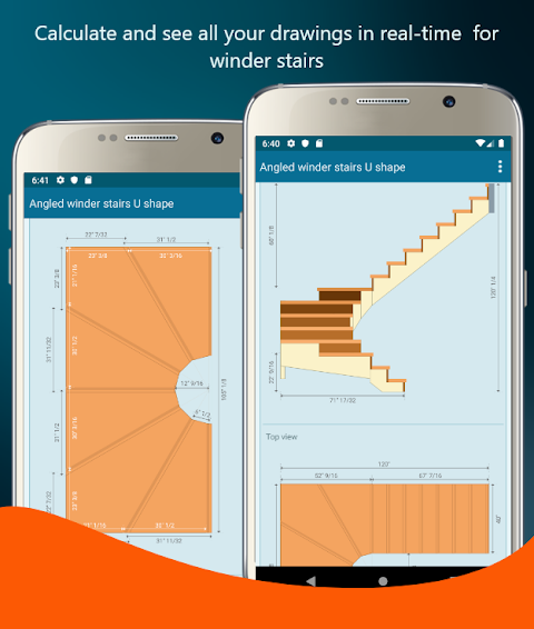Stairs-X Pro Stairs Calculator screenshot