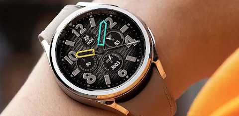 Vary Hands Graphite Watch Face screenshot