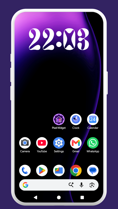 Pixel Widget Home screenshot