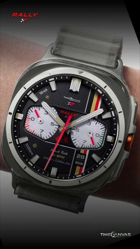 Rally : Racing Watch Face screenshot