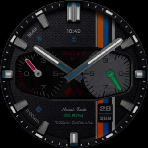 Rally : Racing Watch Face screenshot
