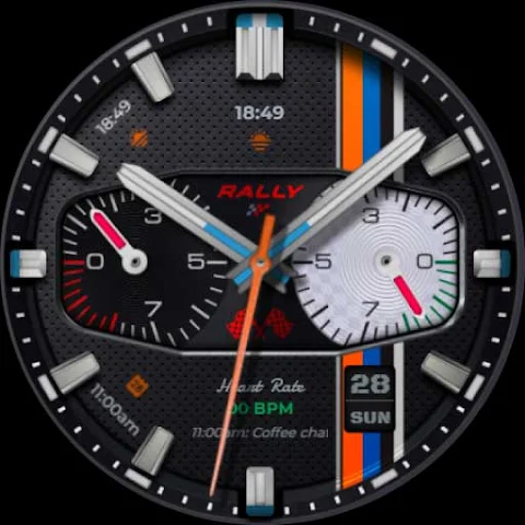 Rally : Racing Watch Face screenshot