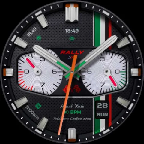 Rally : Racing Watch Face screenshot
