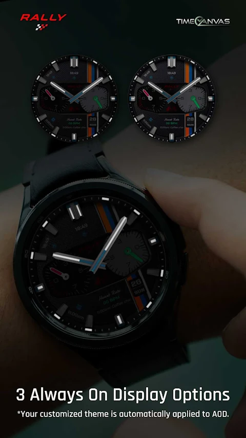 Rally : Racing Watch Face screenshot