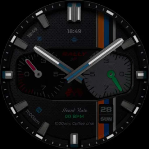 Rally : Racing Watch Face screenshot