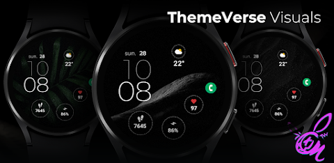 TVV Minimal 3 Watch Face screenshot