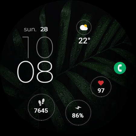 TVV Minimal 3 Watch Face screenshot