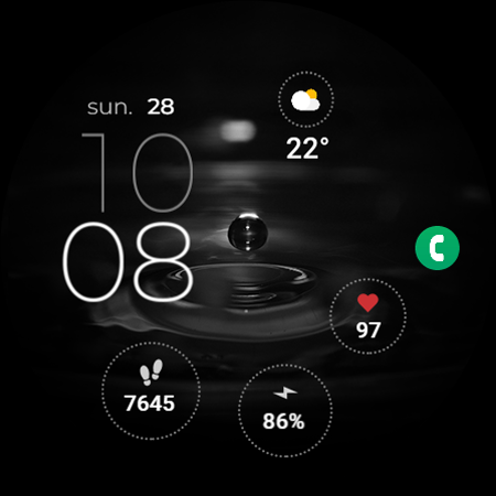 TVV Minimal 3 Watch Face screenshot