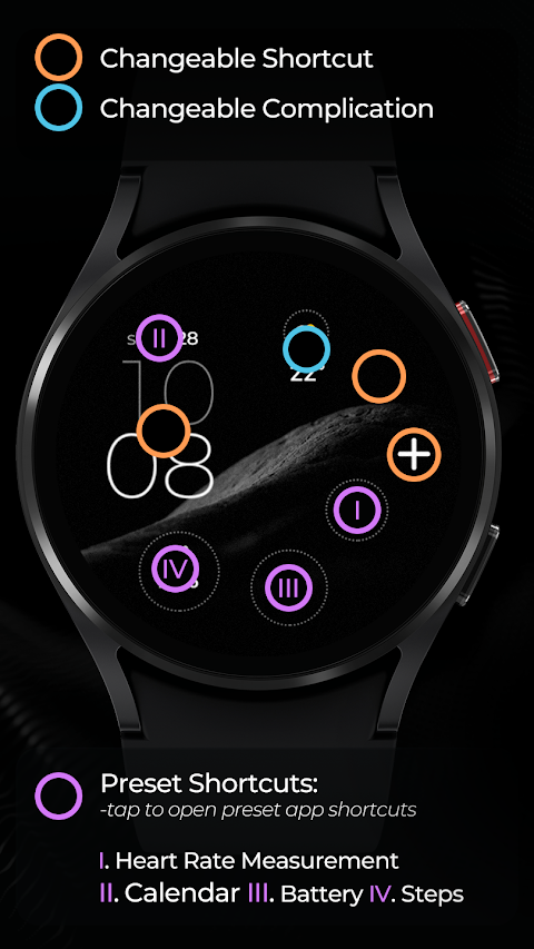 TVV Minimal 3 Watch Face screenshot