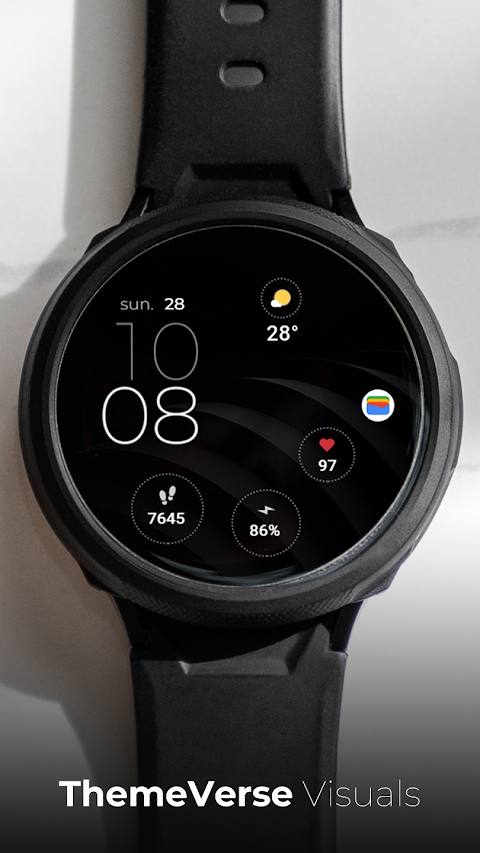 TVV Minimal 3 Watch Face screenshot