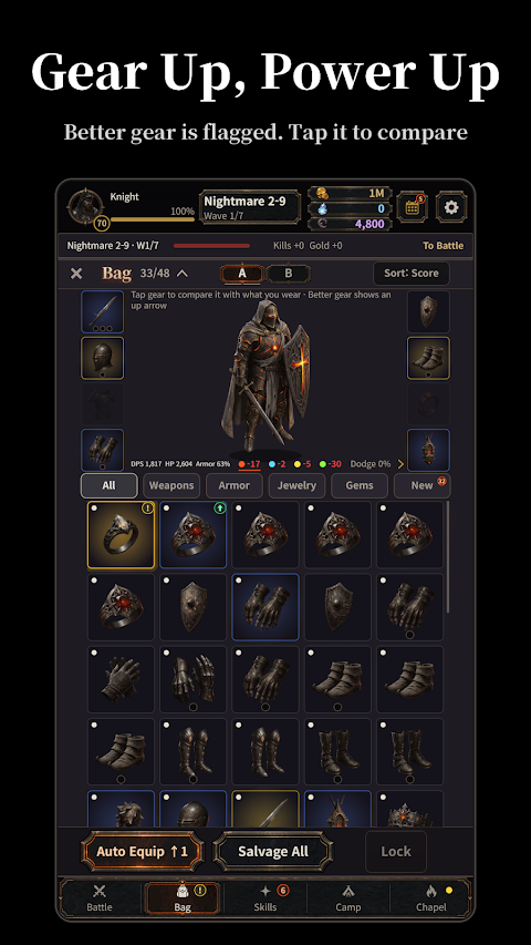Demon Summoner Idle: Dark RPG screenshot