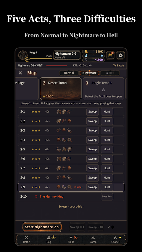 Demon Summoner Idle: Dark RPG screenshot