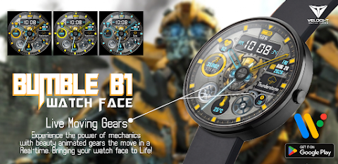 Bumble B1 Watch Face screenshot