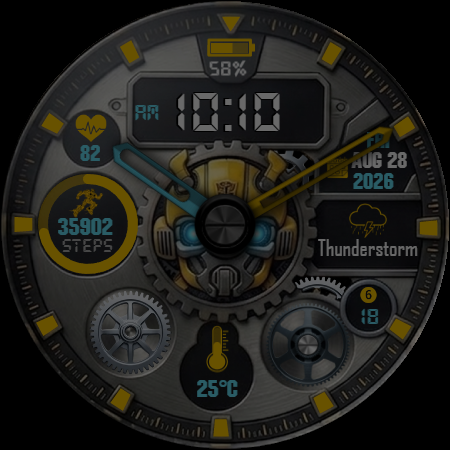 Bumble B1 Watch Face screenshot