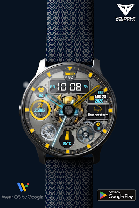 Bumble B1 Watch Face screenshot