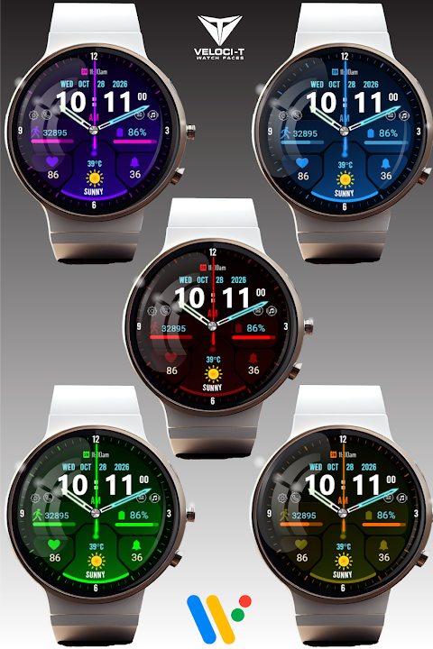 Scifi Face X01 Watch Face screenshot