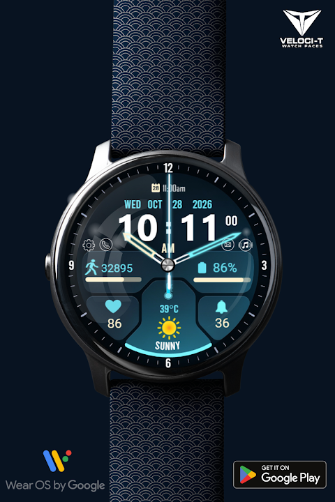 Scifi Face X01 Watch Face screenshot