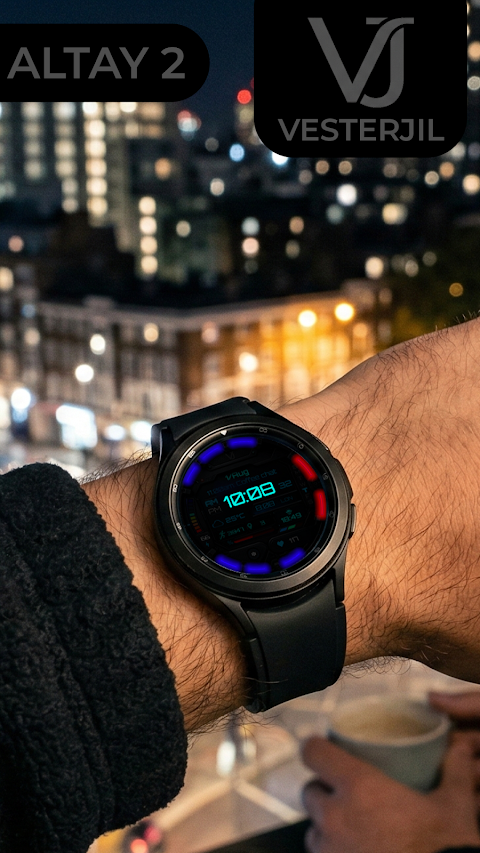 VJ ALTAY 2 Digital Watch Face screenshot