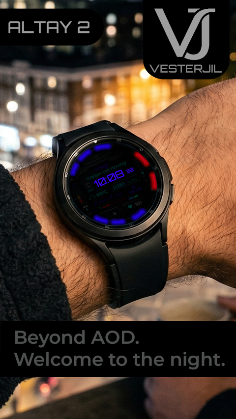 VJ ALTAY 2 Digital Watch Face screenshot