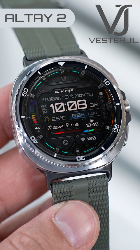 VJ ALTAY 2 Digital Watch Face screenshot