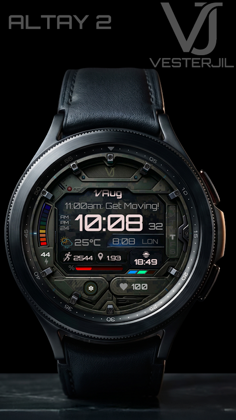 VJ ALTAY 2 Digital Watch Face screenshot