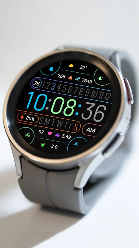 ZKin Watch Color Line Data screenshot