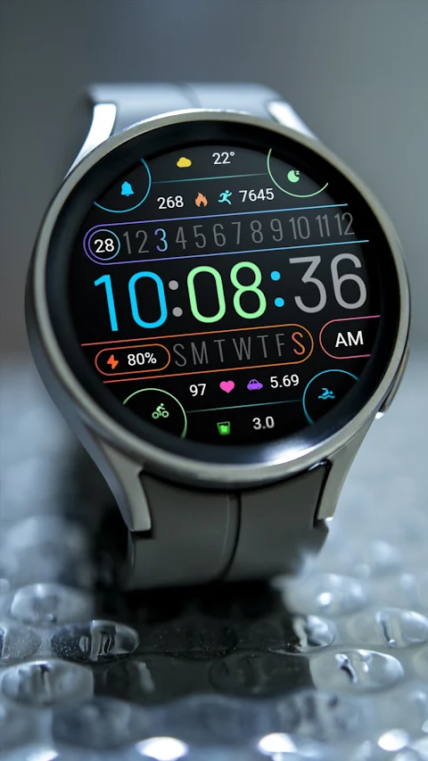 ZKin Watch Color Line Data screenshot