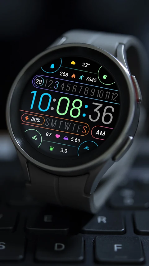 ZKin Watch Color Line Data screenshot