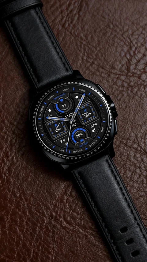 【Analog】Dark Blue Texture screenshot
