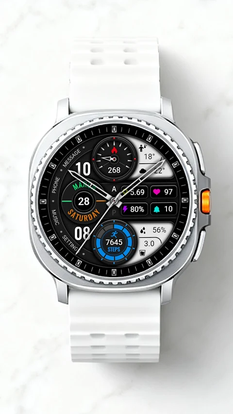 Layered Component ZKin Watch screenshot