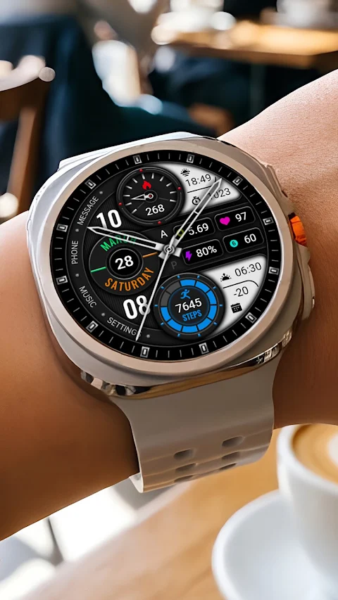 Layered Component ZKin Watch screenshot