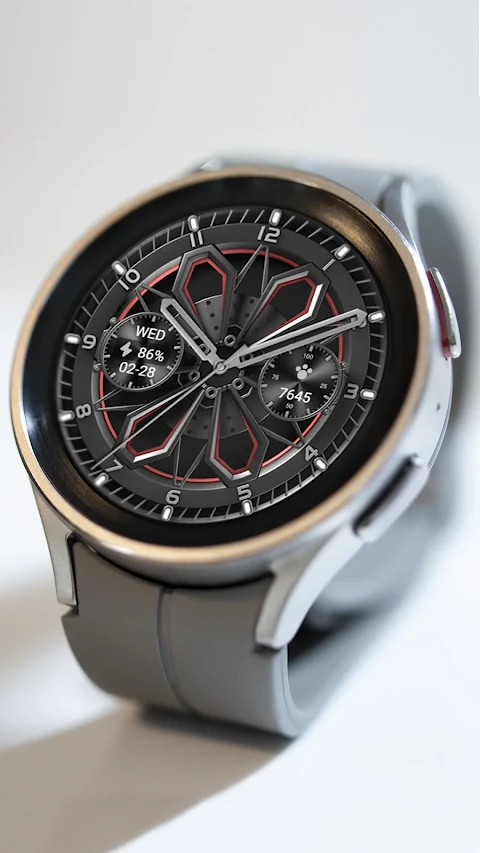 Mechanical Wheel For Wear OS screenshot