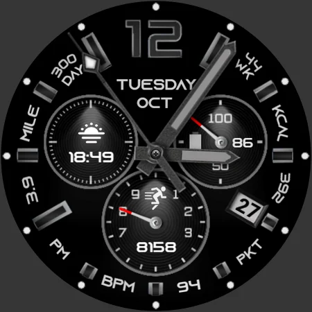 Analog Classic 6 Wear OS 5+ screenshot