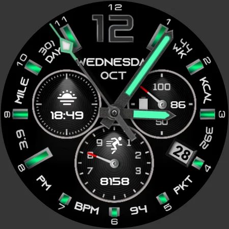 Analog Classic 6 Wear OS 5+ screenshot