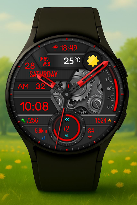 Animated Sport Watch Face screenshot