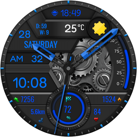 Animated Sport Watch Face screenshot