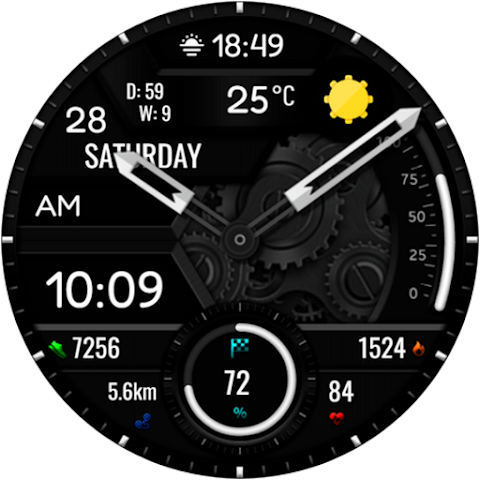 Animated Sport Watch Face screenshot
