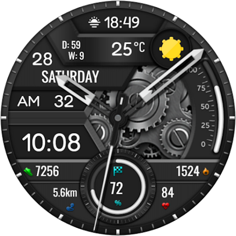 Animated Sport Watch Face screenshot