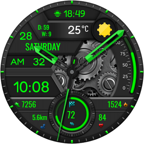 Animated Sport Watch Face screenshot