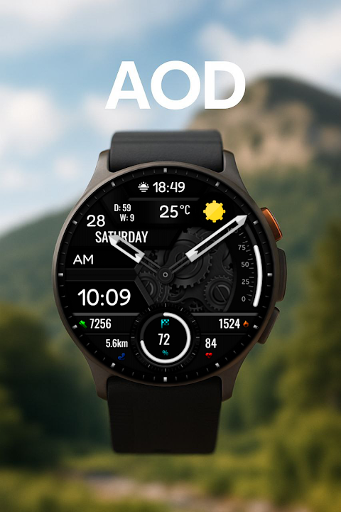 Animated Sport Watch Face screenshot