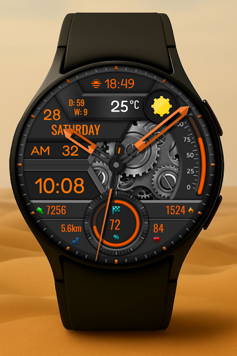 Animated Sport Watch Face screenshot