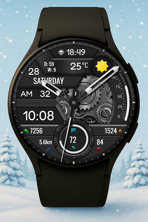 Animated Sport Watch Face screenshot