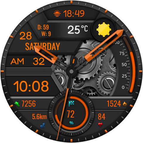 Animated Sport Watch Face screenshot
