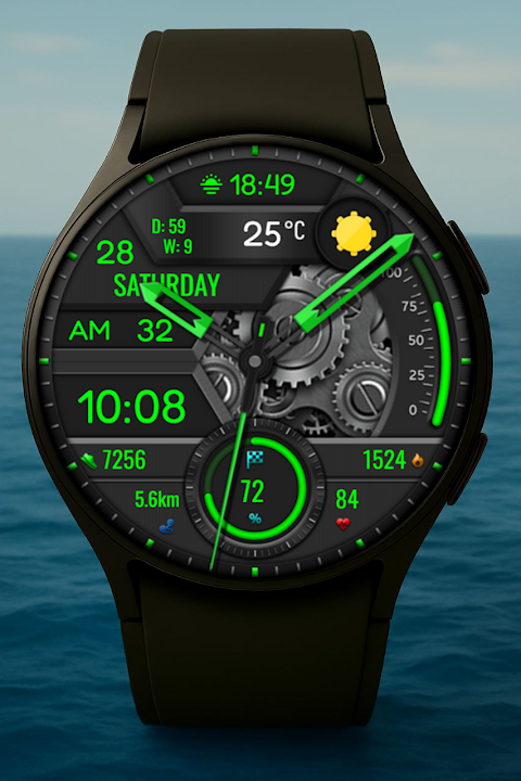 Animated Sport Watch Face screenshot