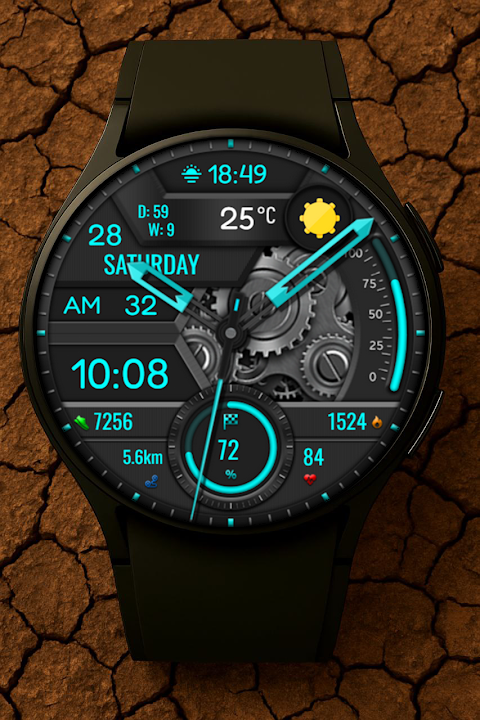Animated Sport Watch Face screenshot