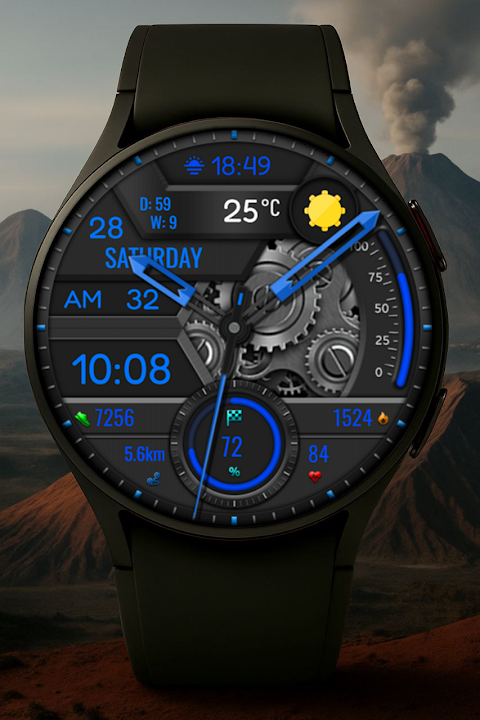Animated Sport Watch Face screenshot