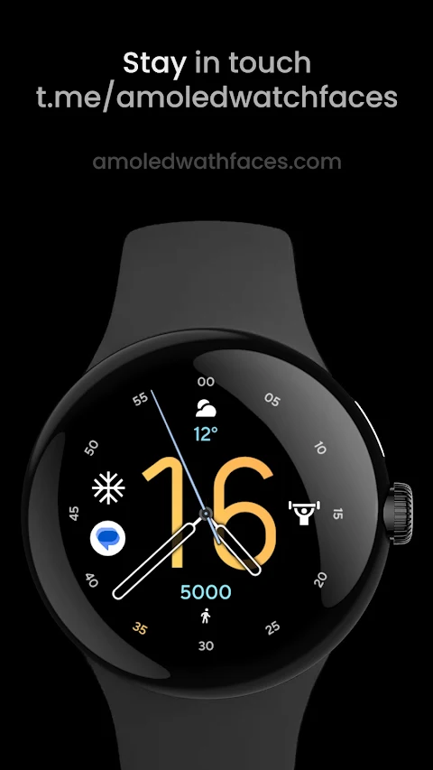 Anjuna Watch Face screenshot